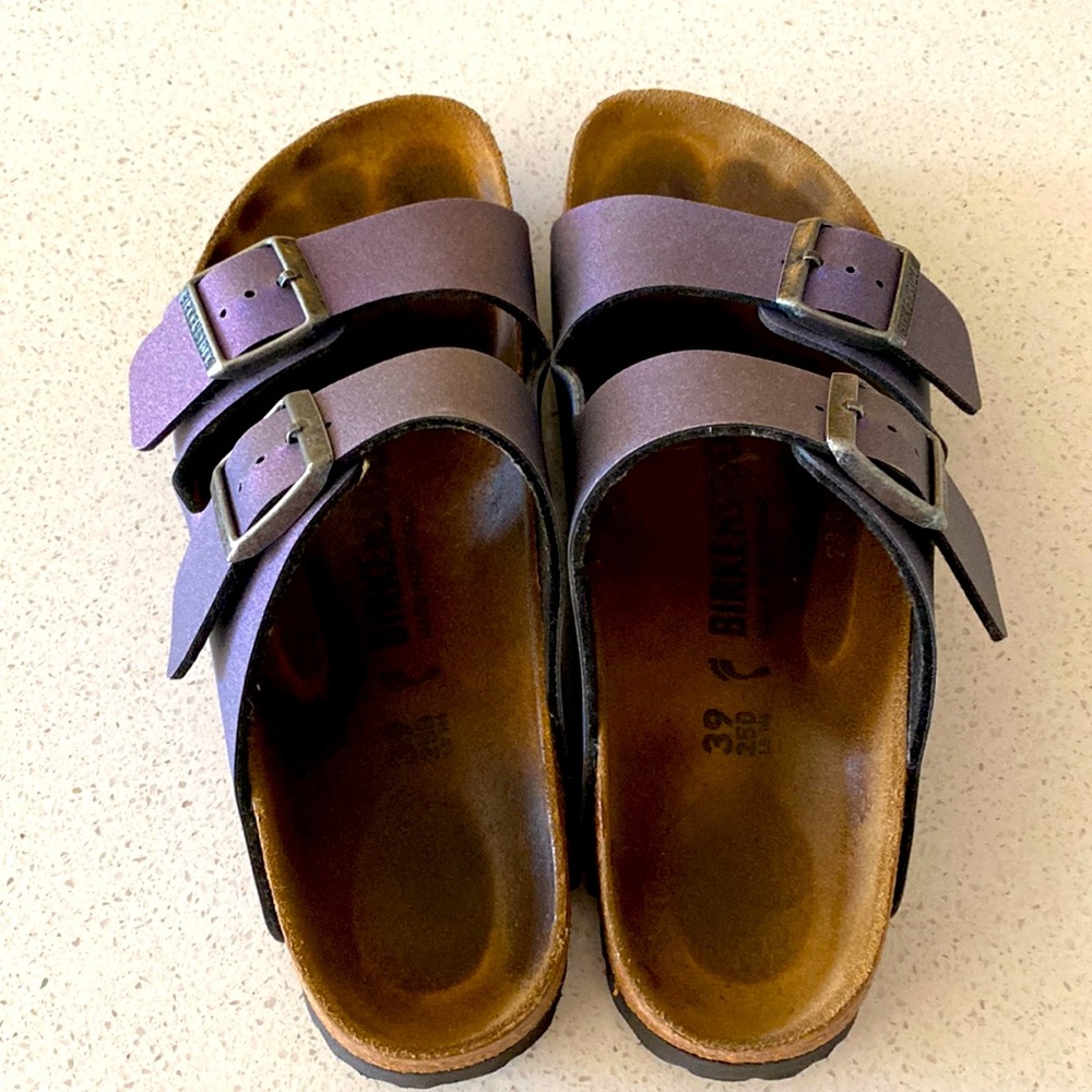 Purple Arizona Birkenstock- Womens size 39